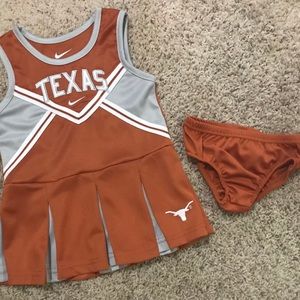 NIKE TEXAS LONGHORNS CHEERLEADER UNIFORM OUTFIT